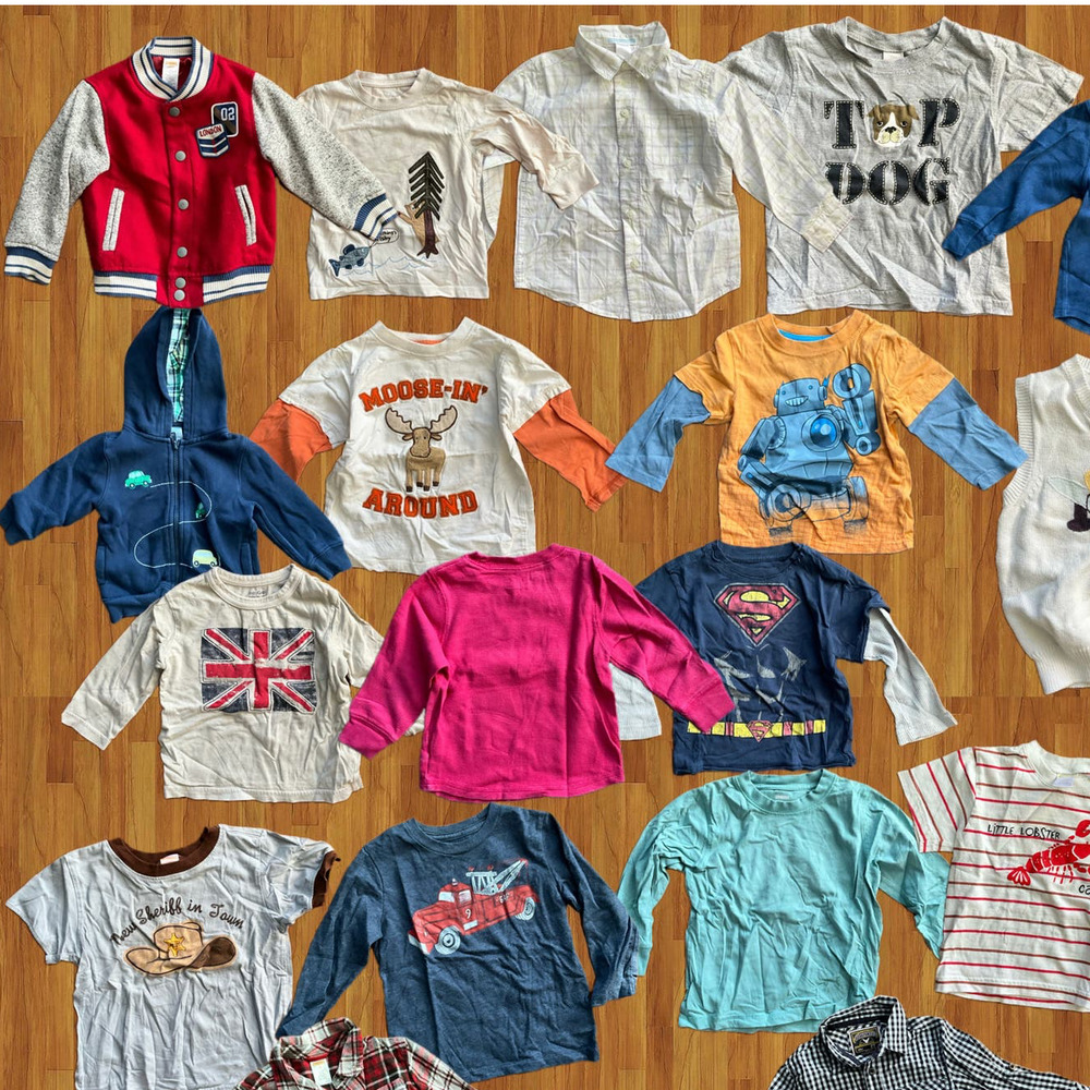 47 Lot toddler 2T Shirt Pants Hoodies Jamboree Carter’s Jaine & Jack and more! - Picture 4 of 6